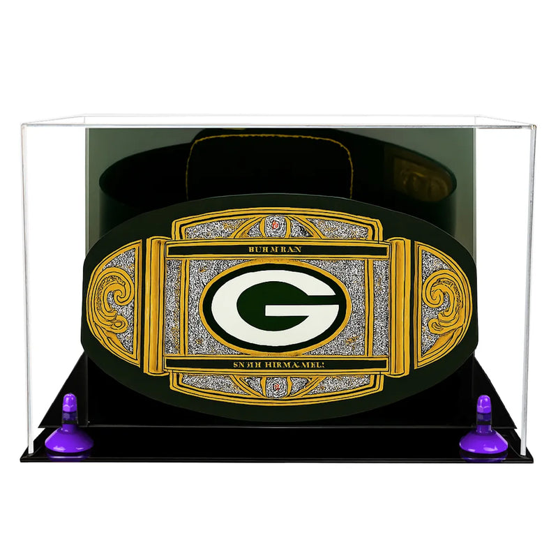 Acrylic Wrestling Belt Display Case - Mirror (A014/V60)