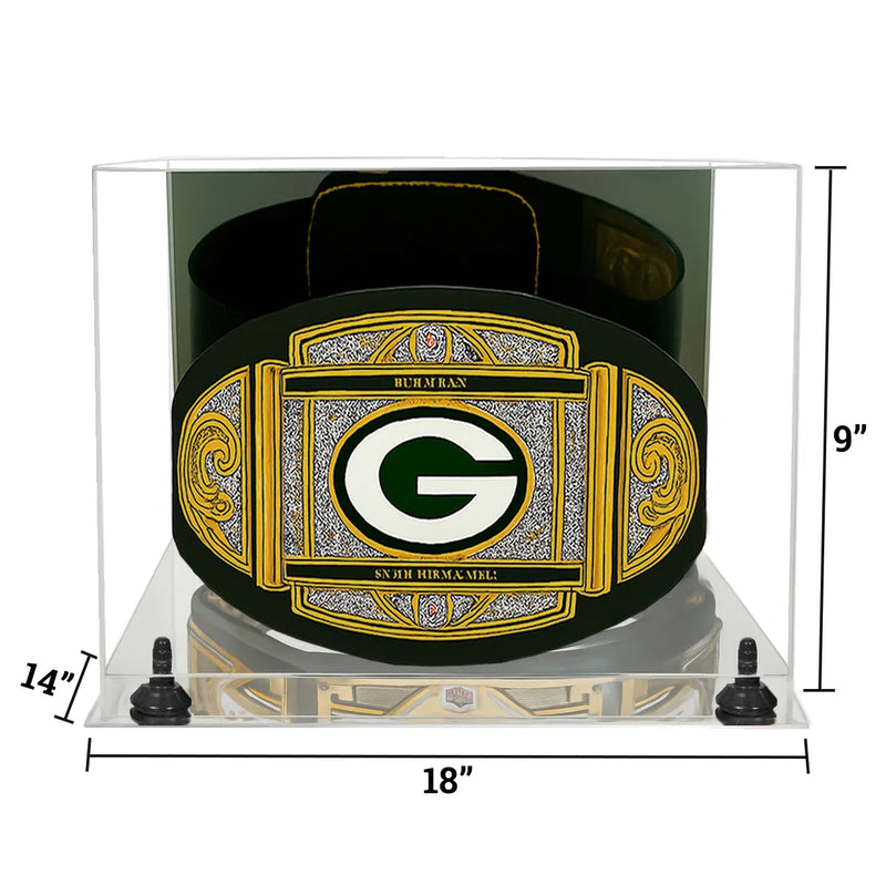 Acrylic Wrestling Belt Display Case - Mirror (A014/V60)