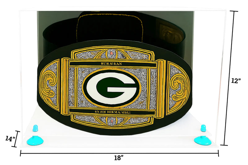 Acrylic Wrestling Belt Display Case - Mirror (A014/V60)