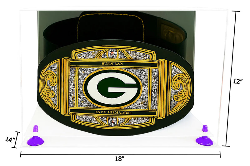 Acrylic Wrestling Belt Display Case - Mirror (A014/V60)