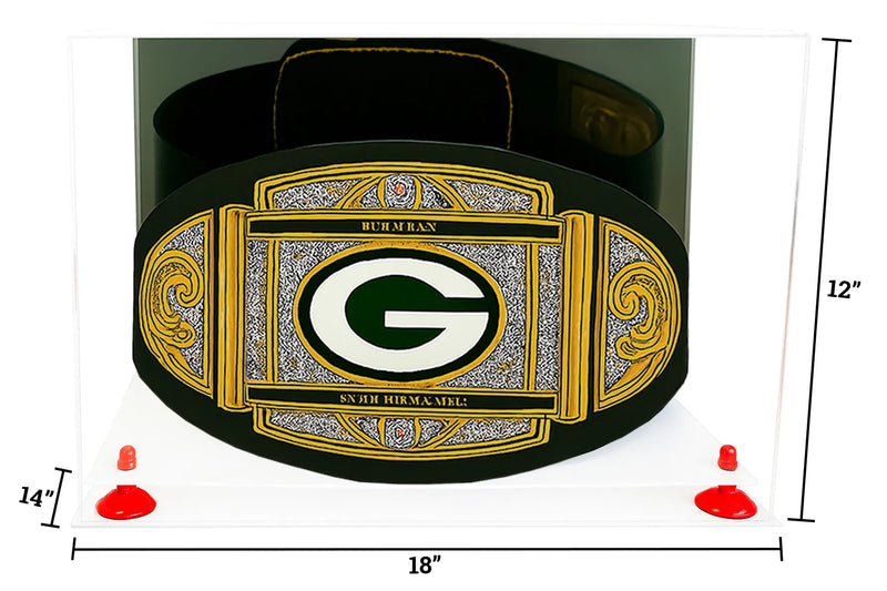 Acrylic Wrestling Belt Display Case - Mirror (A014/V60)