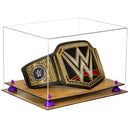 Clear Acrylic Wrestling Belt Display Case - Clear (A014/V60)