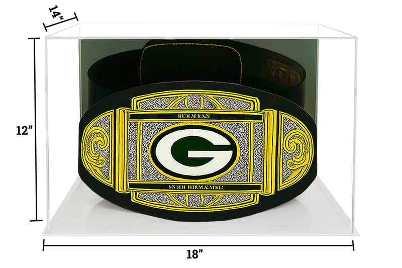 Acrylic Wrestling Belt Display Case - Mirror (A014/V60)