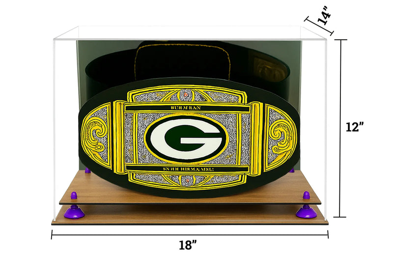 Acrylic Wrestling Belt Display Case - Mirror (A014/V60)