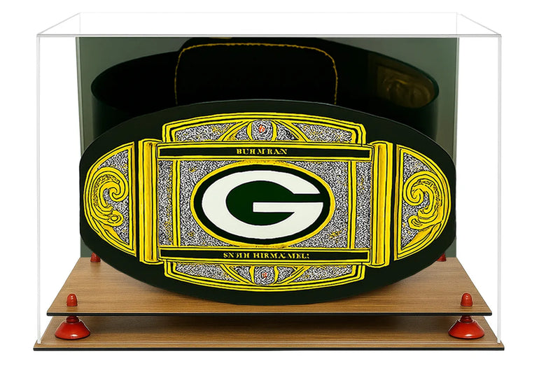 Acrylic Wrestling Belt Display Case - Mirror (A014/V60)