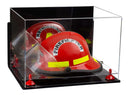 large clear memorabilia showcase for collectibles on Better Display Cases