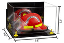 large clear memorabilia showcase for collectibles on Better Display Cases