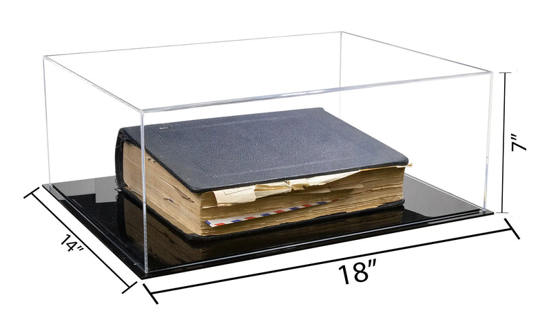 Acrylic Large Book Display Case - (A105A, A014A, A071, A128, A135)