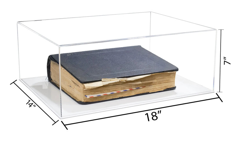 Acrylic Large Book Display Case - (A105A, A014A, A071, A128, A135)