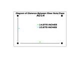 Versatile Large Display Case 18 X 14 X 12 Mirror No Wall Mounts (V60/A014)