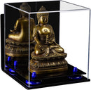 Acrylic Versatile Display Case  8 X 8 X 8.5 Mirror Wall Mount (A015/V03)