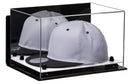 Snapback Hat or Baseball Cap Display Case -Mirror Wall Mount (A018/V40)