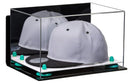 Snapback Hat or Baseball Cap Display Case -Mirror Wall Mount (A018/V40)