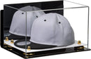 Snapback Hat or Baseball Cap Display Case -Mirror Wall Mount (A018/V40)
