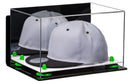 Snapback Hat or Baseball Cap Display Case -Mirror Wall Mount (A018/V40)