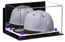 Snapback Hat or Baseball Cap Display Case -Mirror Wall Mount (A018/V40)