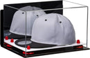 Snapback Hat or Baseball Cap Display Case -Mirror Wall Mount (A018/V40)