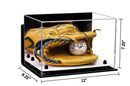 Acrylic Baseball Glove Display Case - Mirror Wall Mounts (A018/V40)