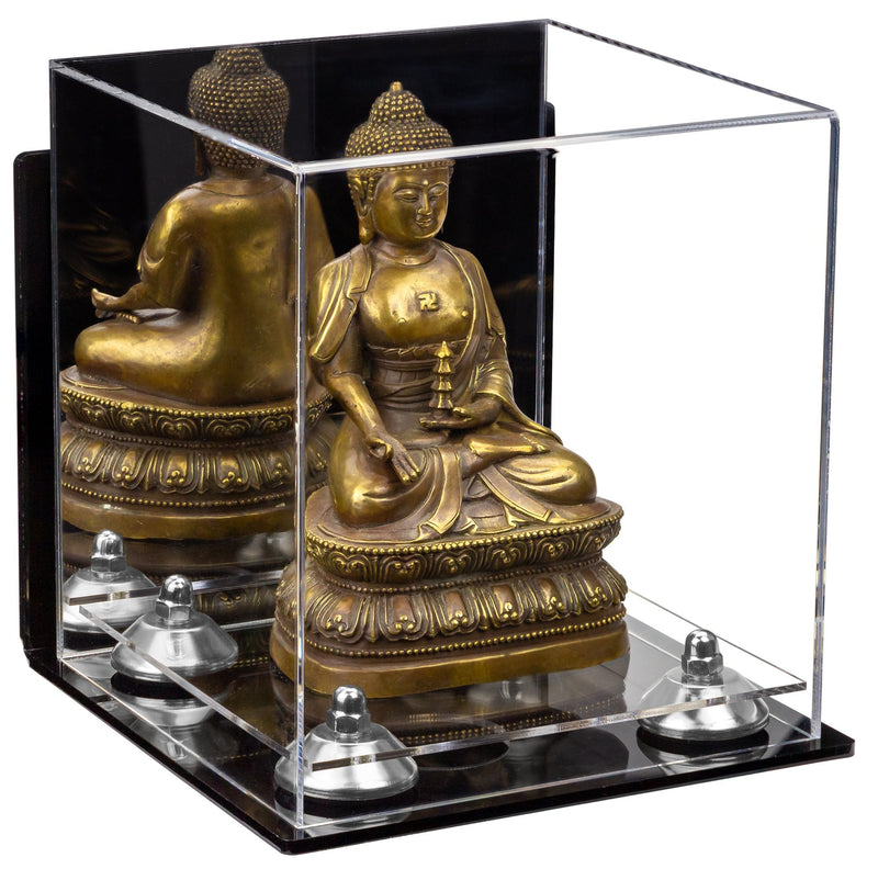 Acrylic Versatile Display Case  8 X 8 X 8.5 Mirror Wall Mount (A015/V03)