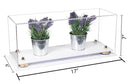 Acrylic Versatile Trucks, Trains and Rockets Display Case 17 X 6 X 7 Clear (A019/V46)