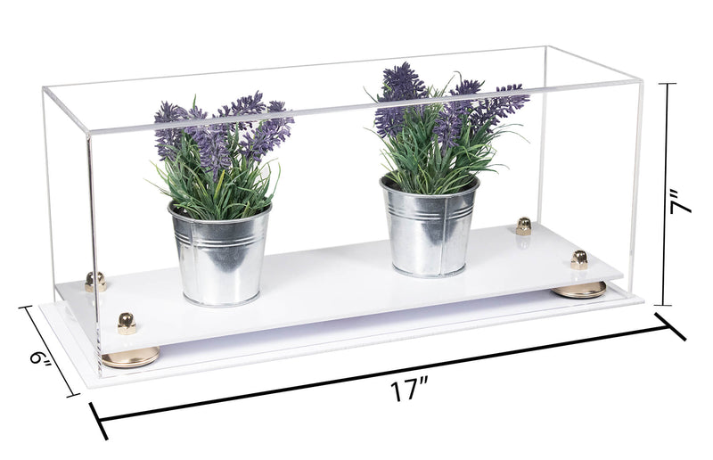 Acrylic Versatile Display Case 17 X 6 X 7 Clear (A019/V46)