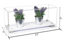 Acrylic Versatile Trucks, Trains and Rockets Display Case 17 X 6 X 7 Clear (A019/V46)