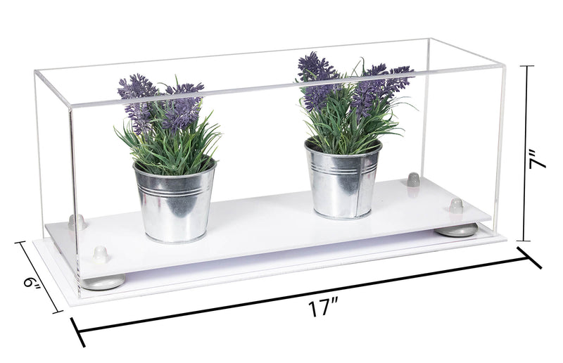 Acrylic Versatile Display Case 17 X 6 X 7 Clear (A019/V46)