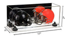 Acrylic Versatile Trucks, Trains and Rockets Display Case  17 X 6 X 7 Mirror No Wall Mounts (A019/V46)