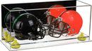 Acrylic Versatile Trucks, Trains and Rockets Display Case  17 X 6 X 7 Mirror No Wall Mounts (A019/V46)