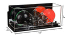 Acrylic Versatile Trucks, Trains and Rockets Display Case  17 X 6 X 7 Mirror Wall Mounts (A019/V46)