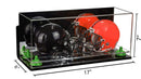 Acrylic Versatile Trucks, Trains and Rockets Display Case  17 X 6 X 7 Mirror Wall Mounts (A019/V46)