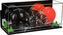 Acrylic Versatile Trucks, Trains and Rockets Display Case  17 X 6 X 7 Mirror Wall Mounts (A019/V46)