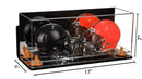 Acrylic Versatile Trucks, Trains and Rockets Display Case  17 X 6 X 7 Mirror Wall Mounts (A019/V46)