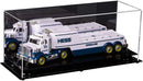 Acrylic Versatile Trucks, Trains and Rockets Display Case  17 X 6 X 7 Mirror No Wall Mounts (A019/V46)
