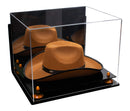 Acrylic Cowboy Hat Display Case - Mirror Wall Mounts 16" x 13" x 12" (A024-B/V61B)