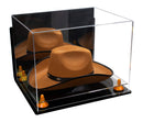 Acrylic Cowboy Hat Display Case - Mirror Wall Mounts 16" x 13" x 12" (A024-B/V61B)