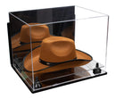 Acrylic Cowboy Hat Display Case - Mirror Wall Mounts 16" x 13" x 12" (A024-B/V61B)