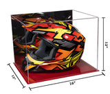 Acrylic Motorcycle Helmet Display Case Helmet Display Case - Mirror (A024-B/V61B)