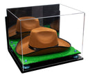 Acrylic Cowboy Hat Display Case - Mirror Wall Mounts 16" x 13" x 12" (A024-B/V61B)