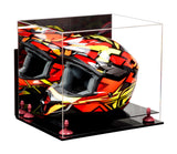 Motorcycle Nascar or Motocross Racing Helmet Display Case - Mirror Wall Mount (A024/V61)