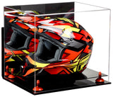 Motorcycle Nascar or Motocross Racing Helmet Display Case - Mirror Wall Mount (A024/V61)