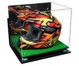 Motorcycle Nascar or Motocross Racing Helmet Display Case - Mirror Wall Mount (A024/V61)