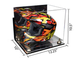 Motorcycle Nascar or Motocross Racing Helmet Display Case - Mirror Wall Mount (A024/V61)