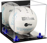 Acrylic Volleyball Display Case - Mirror Wall Mounts (A027/B02)