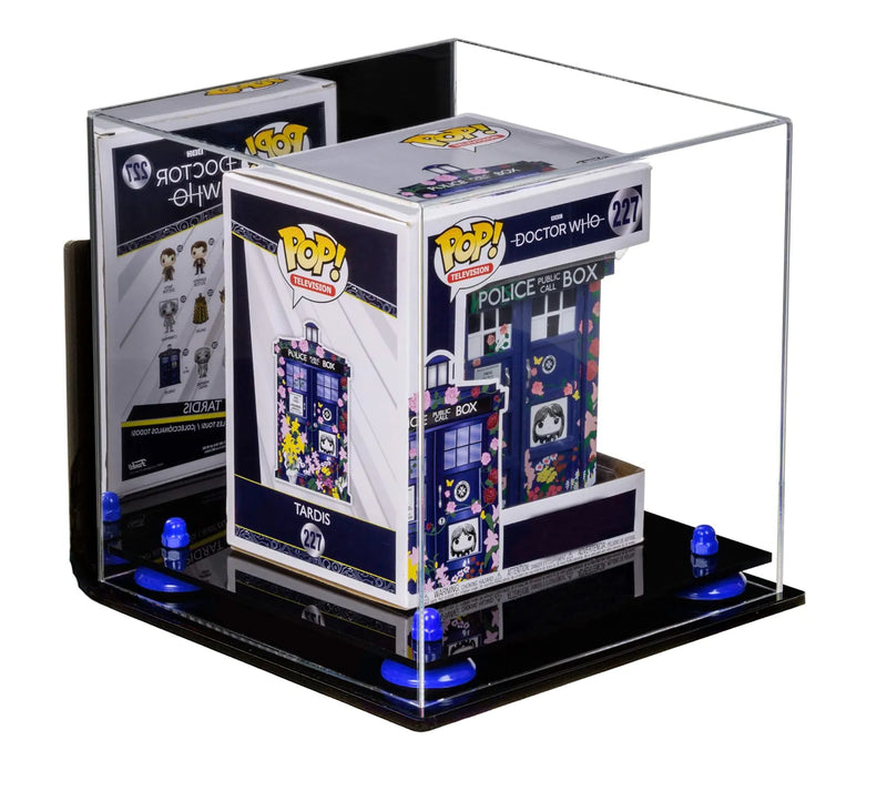 Acrylic Versatile Display Case 10 X 10 X 10 Mirror Case, Wall Mounts (A028/V33)