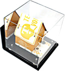 Acrylic Versatile Display Case 10 X 10 X 10 Mirror Case, Wall Mounts (A028/V33)