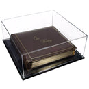 Clear Acrylic Photo Album Display Case for Family Heirlooms and Keepsakes