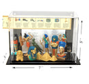 Clear Acrylic Memorabilia Display Case for Collectibles and Personal Treasures