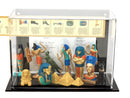 Clear Acrylic Memorabilia Display Case with Magnetic Removable Back