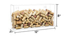 Versatile Acrylic Display Case with Slide Back and Size Options